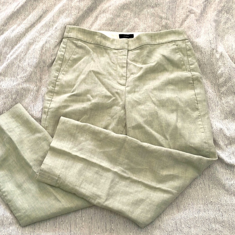 LAST CHANCE J.Crew Kate Linen Blend 10P